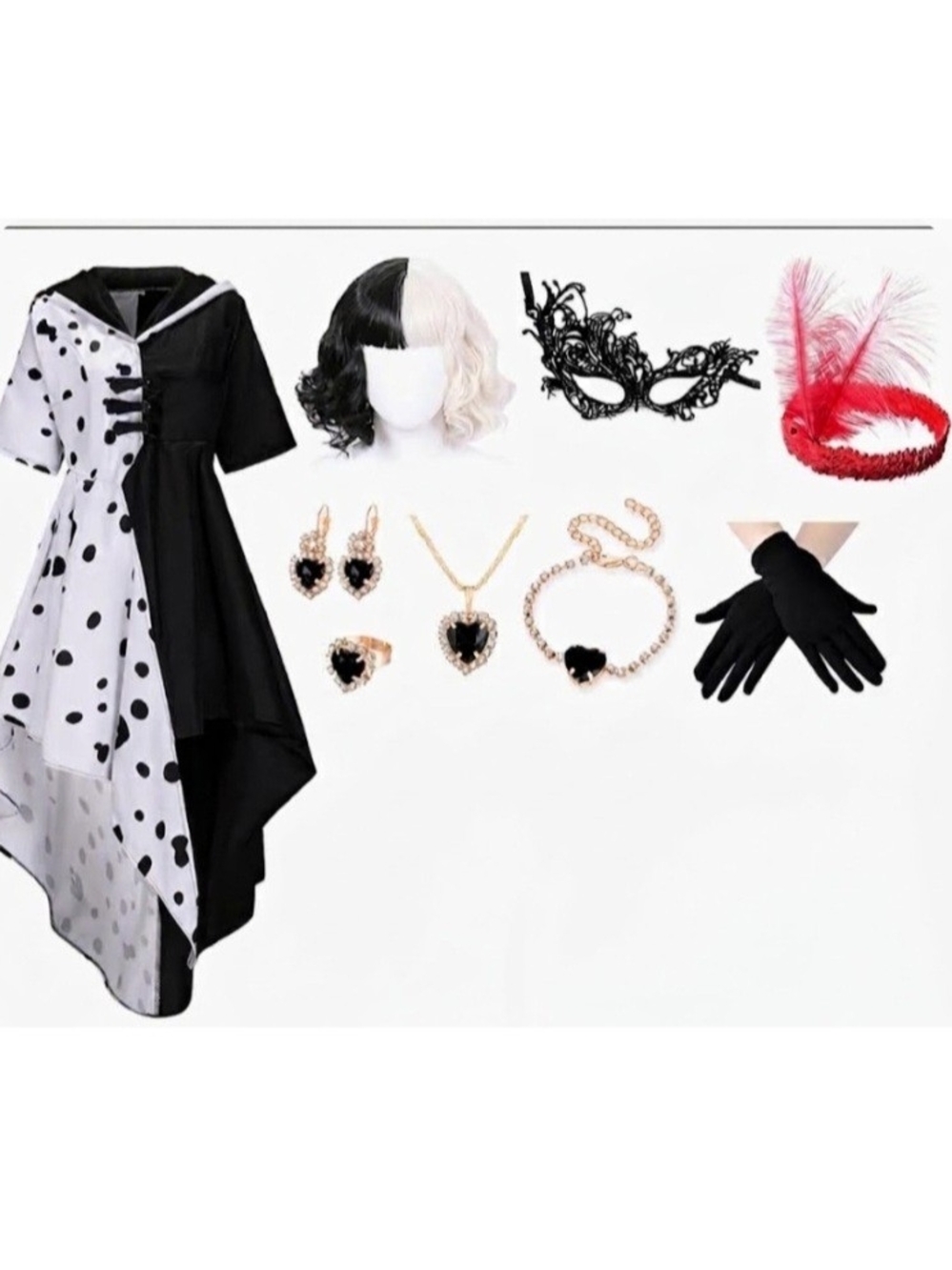 Complete Cruella costume